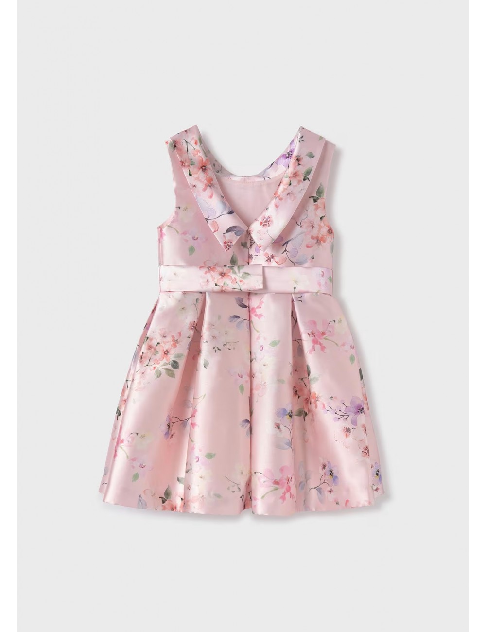 033 VESTITO ABEL E LULA MIKADO STAMPATO ABITO ABITINO CERIMONIA GIRL KID 05033