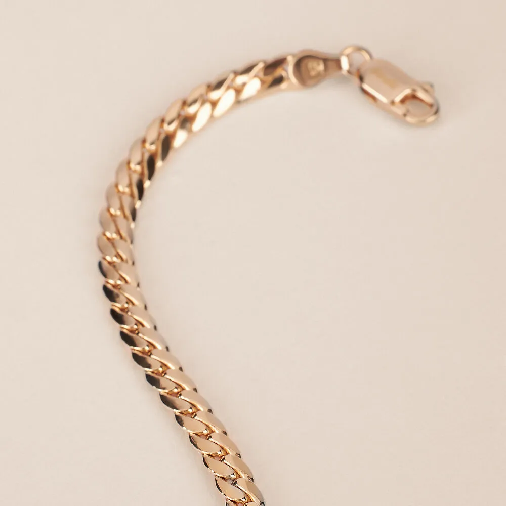 Bracciale Catena Golden Dream Placcato Oro Giallo 18 cm 1667010