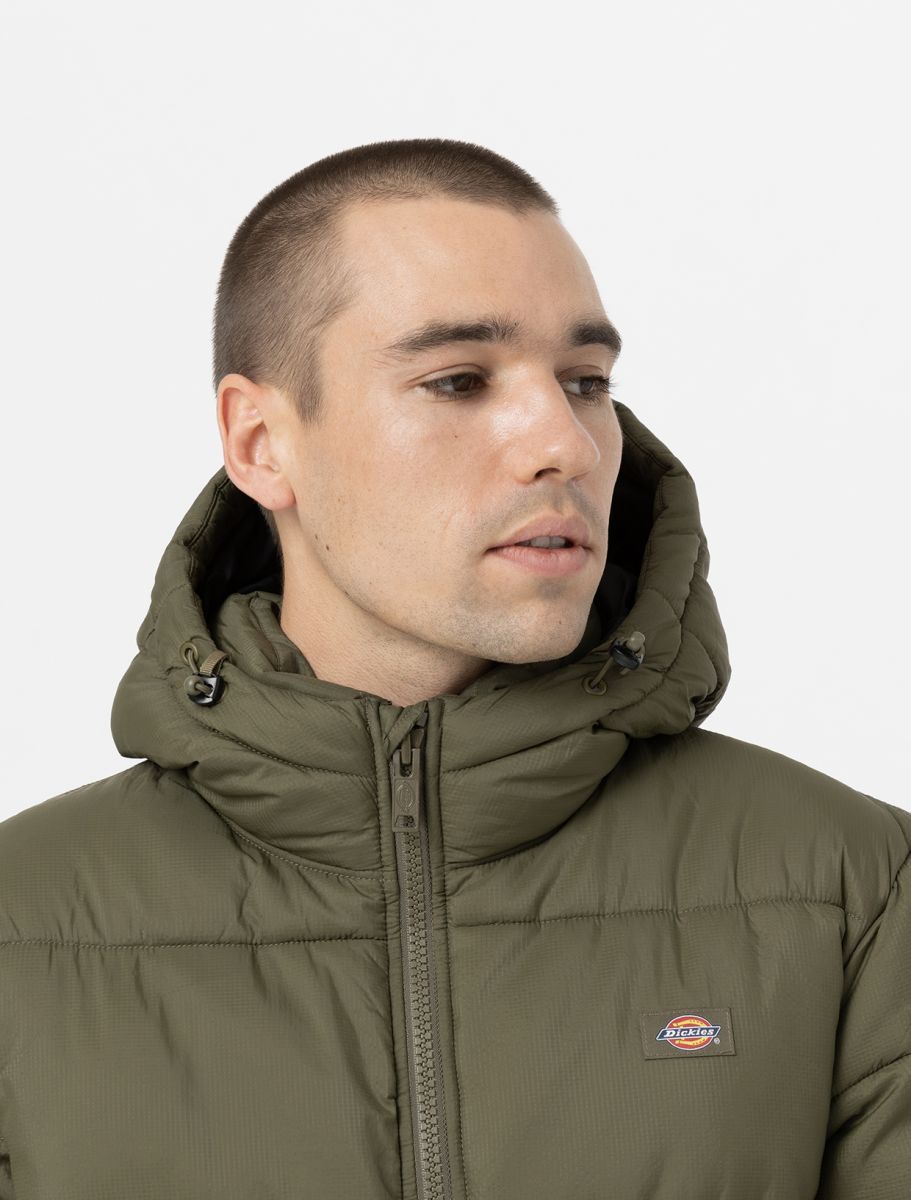 CAPISPALLA E GIACCHE Uomo DICKIES WALDENBURG HOODED -  DK0A4YEY MGR MILITARY GREEN