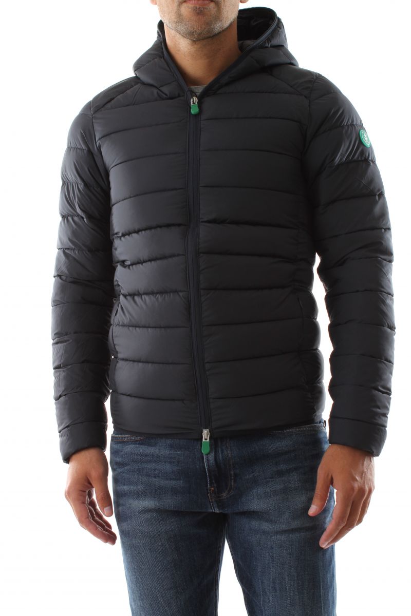 CAPISPALLA E GIACCHE Uomo SAVE THE DUCK D30650M RECY13 - ERNEST 90010 BLUE BLACK