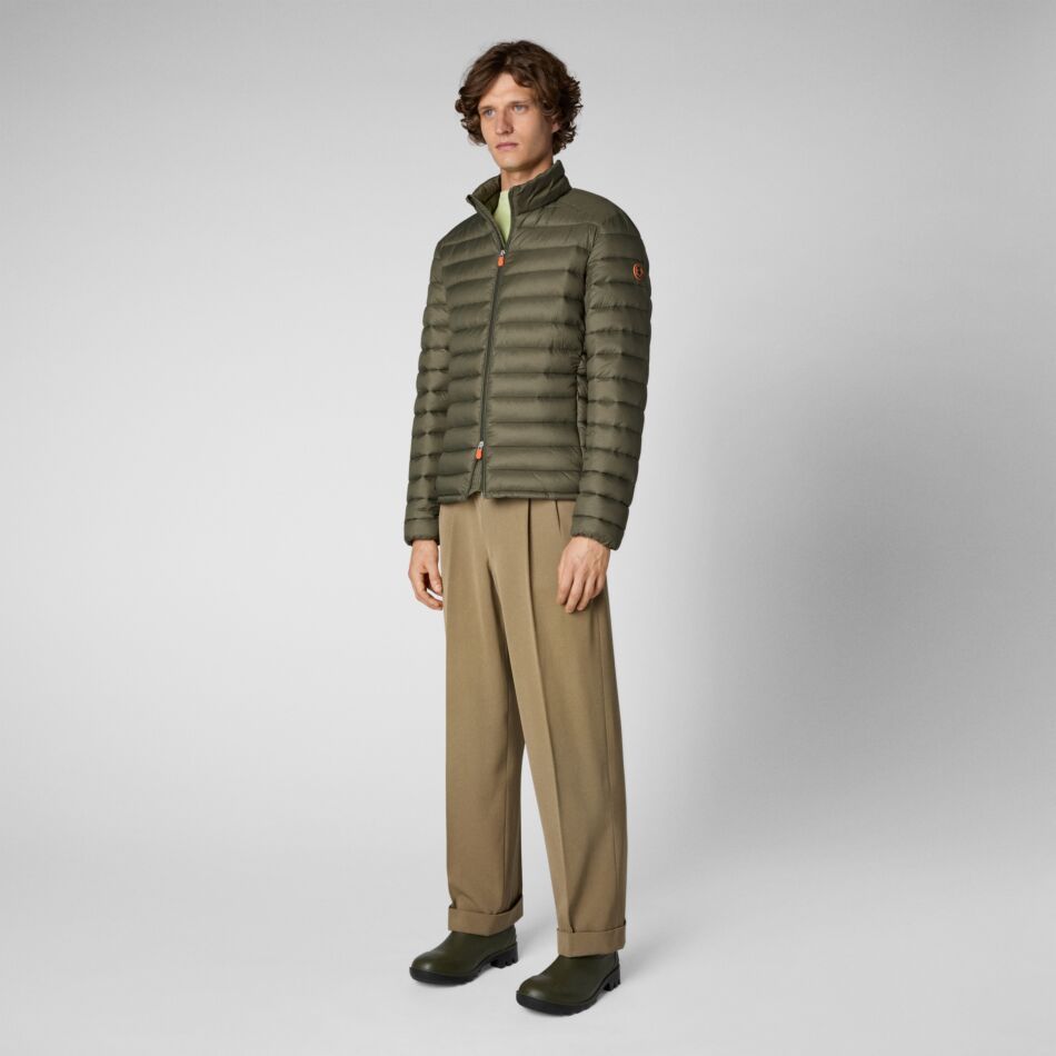 CAPISPALLA E GIACCHE Uomo SAVE THE DUCK D32430M MITO15 - LEWIS 50037 LAUREL GREEN