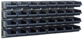 Contenitore Raaco Nero PP, 440mm x 1040mm x 184mm