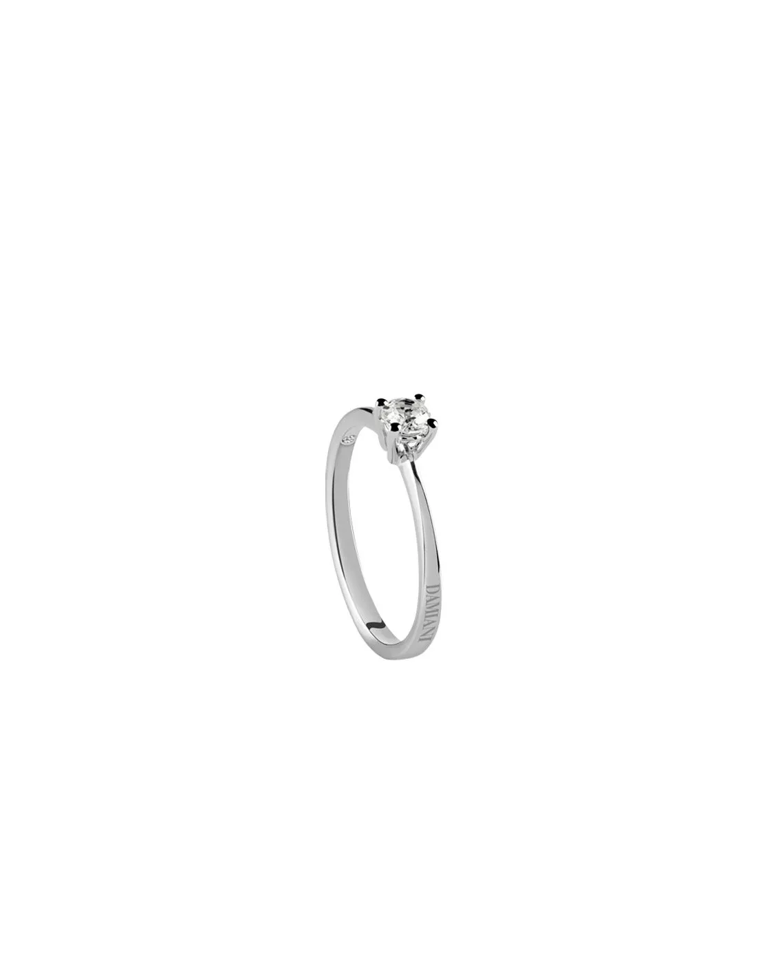 DAMIANI LUCE ANELLO IN ORO BIANCO 0.16 ct