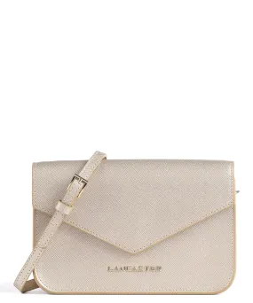  Lancaster Adeline Borsa a tracolla pelle champagne  
