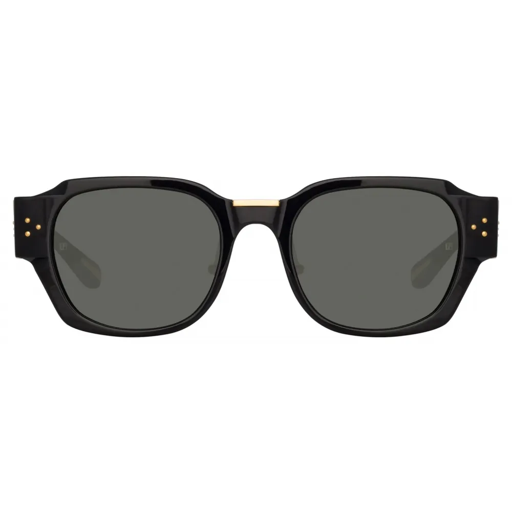 Linda Farrow - Occhiali da Sole Ramon Rettangolare in Nero - LFL1270C1SUN - Linda Farrow Eyewear