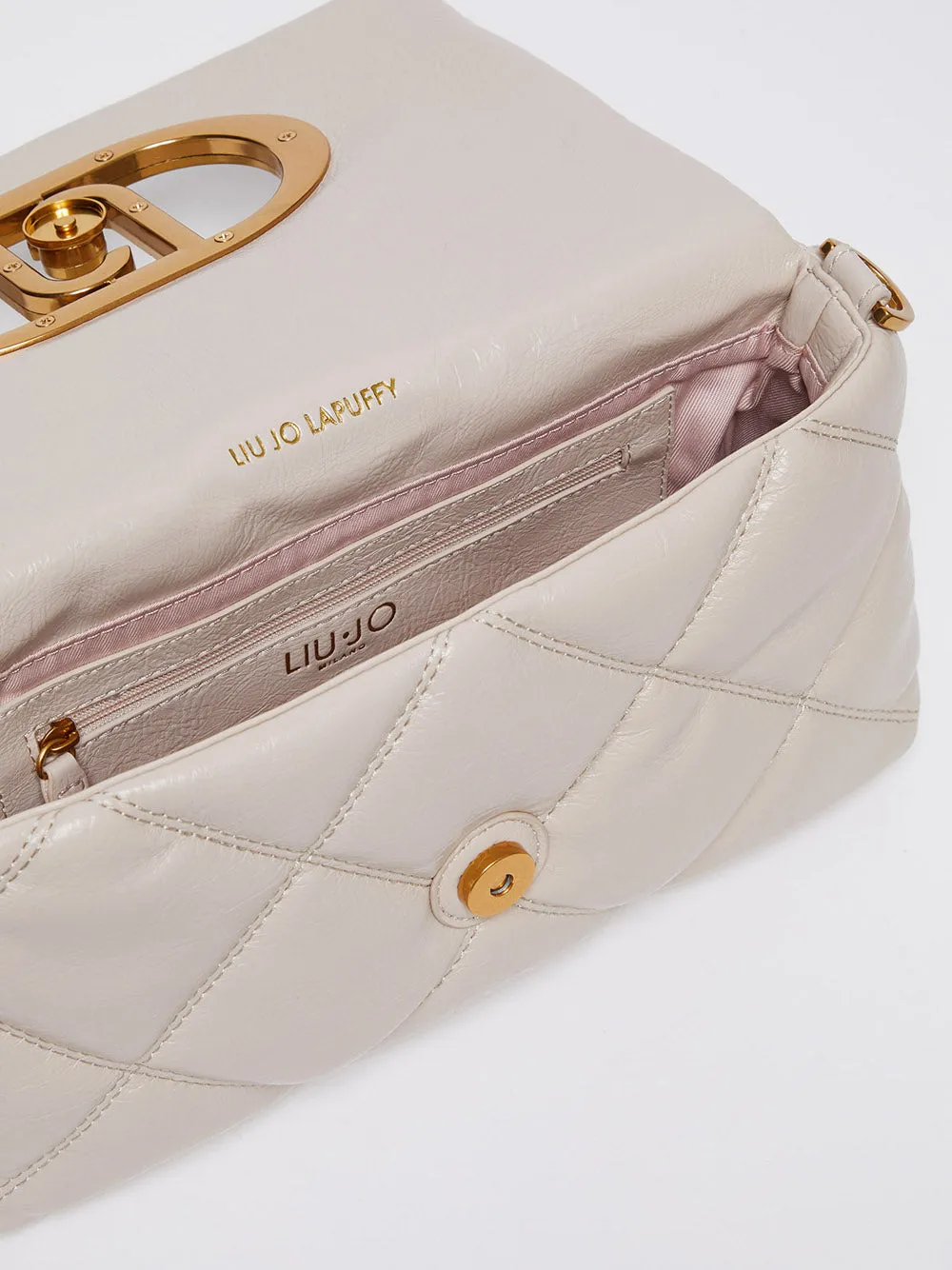 LIU.JO Borsa a Tracolla Donna - Beige modello AF4148E0426