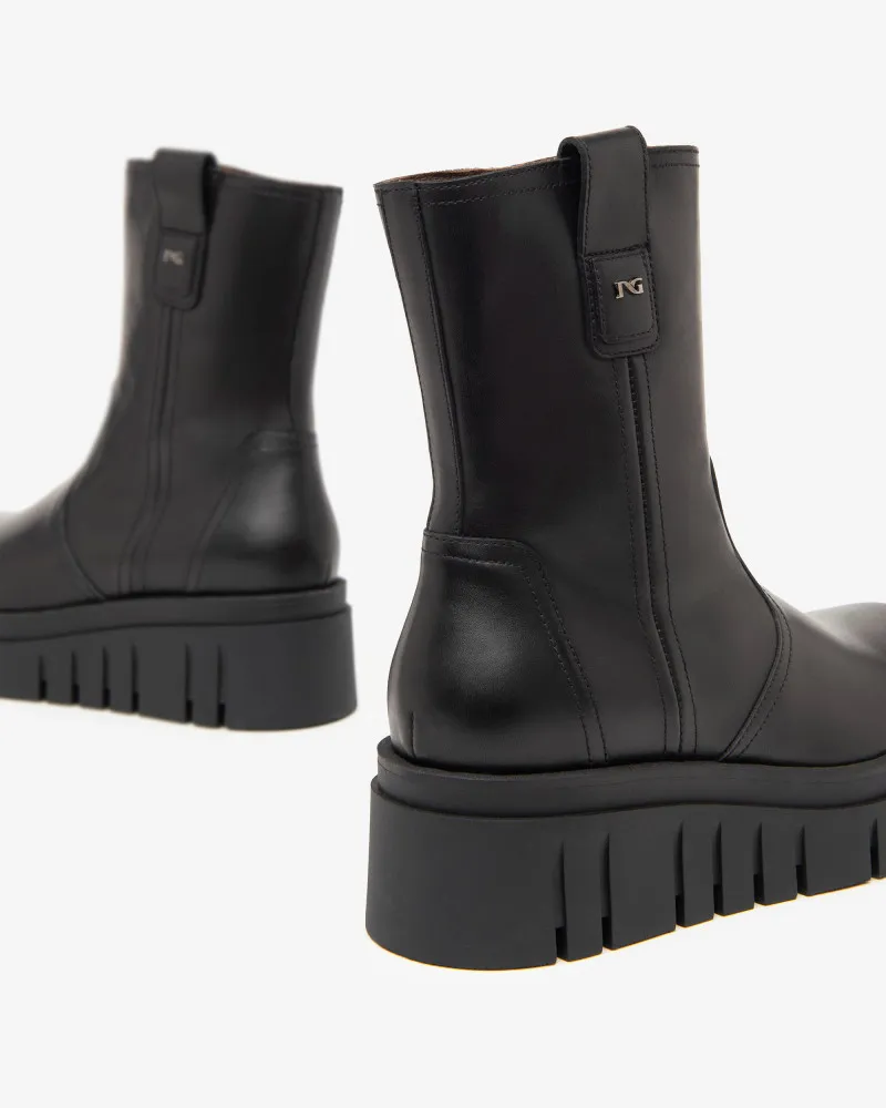 Nero Giardini stivaletti donna in pelle nero I411922D100