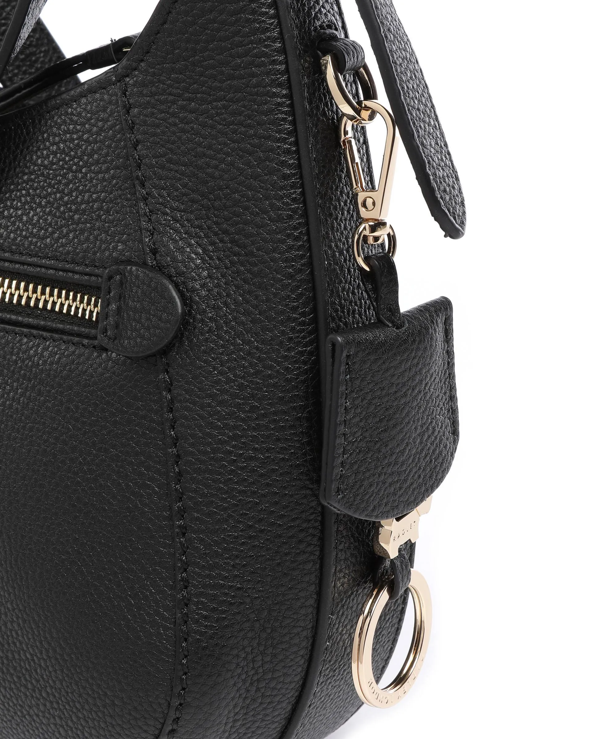  Radley London London Pockets 2.0 Borsa a tracolla pelle granulata nero  