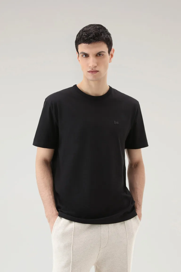 T-shirt Sheep in puro cotone                                                                                Black