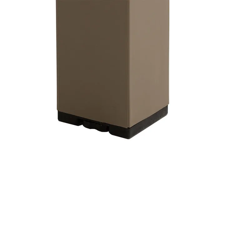 Zanini design Tavolo IMOLA 100X100 tortora